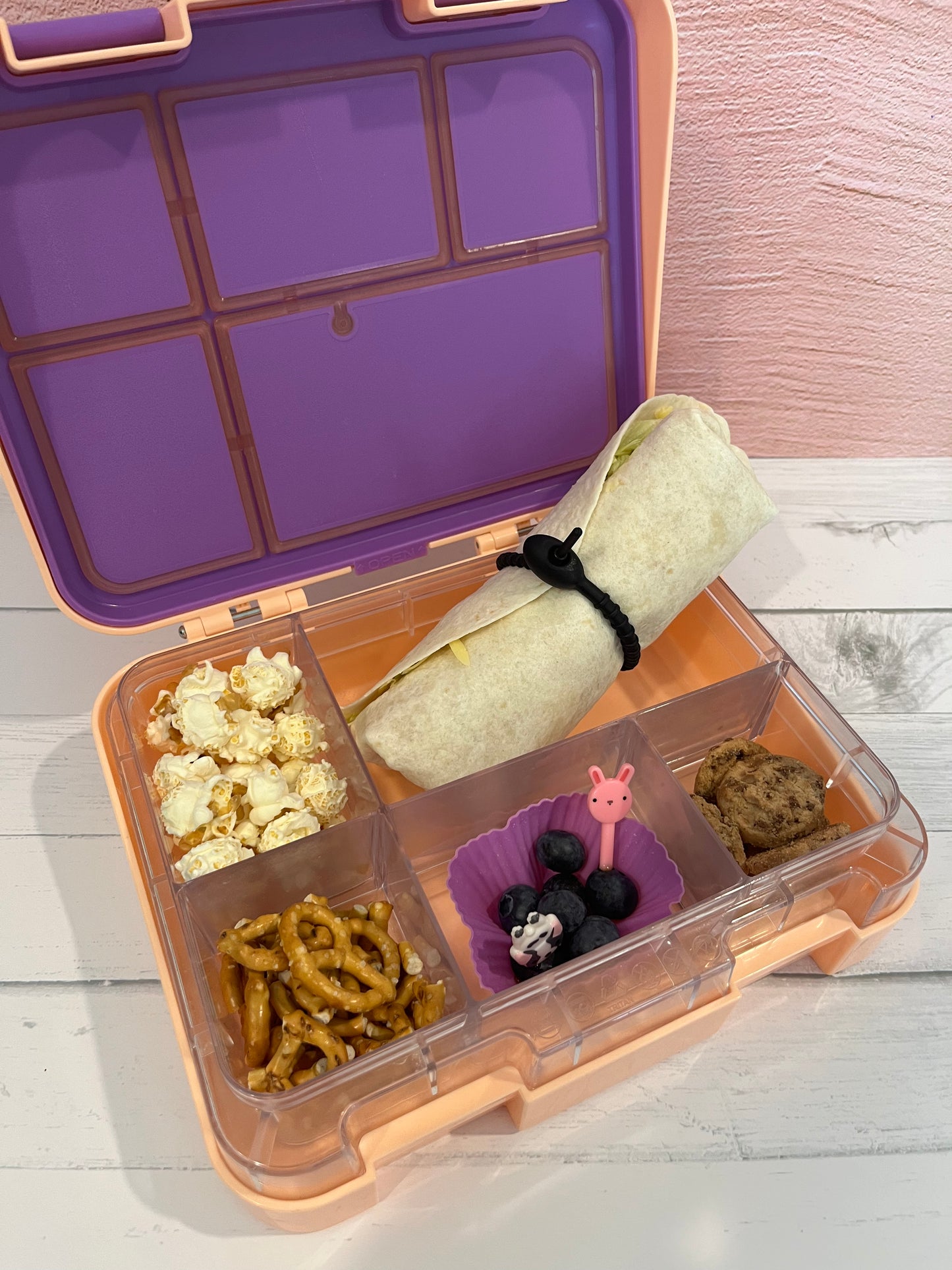 Bento Lunch Pack- wrap twists and silicone food separators